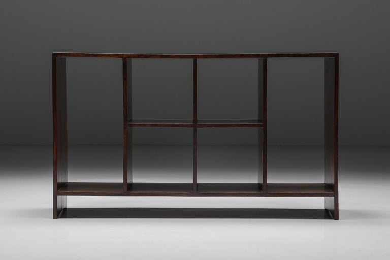 File Rack by Pierre Jeanneret, Low Cupboard, PJ-050202, Chandigarh, 1957-58 In Excellent Condition For Sale In Antwerp, BE