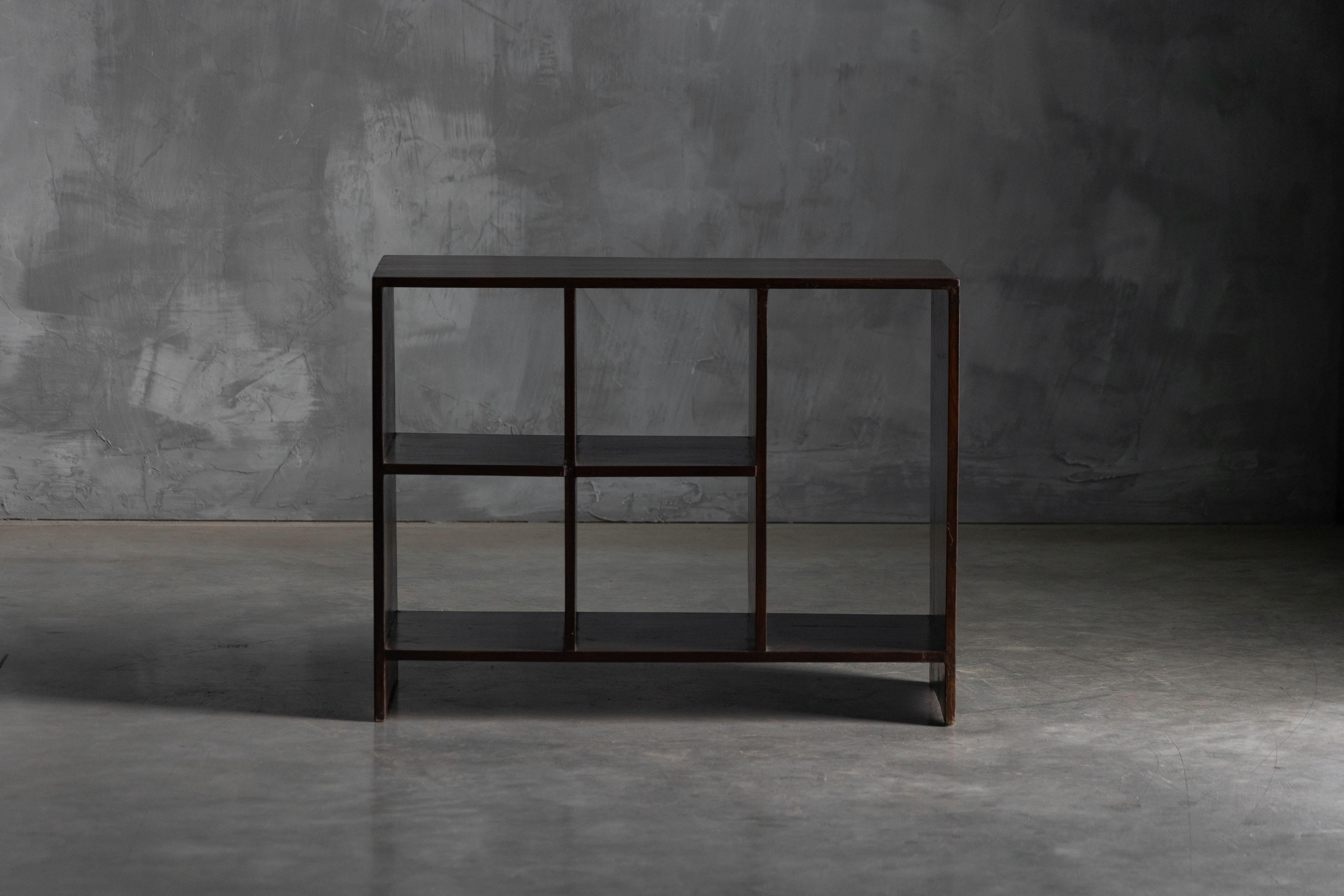 File Rack PJ-050205 by Pierre Jeanneret, India, 1950s For Sale 4