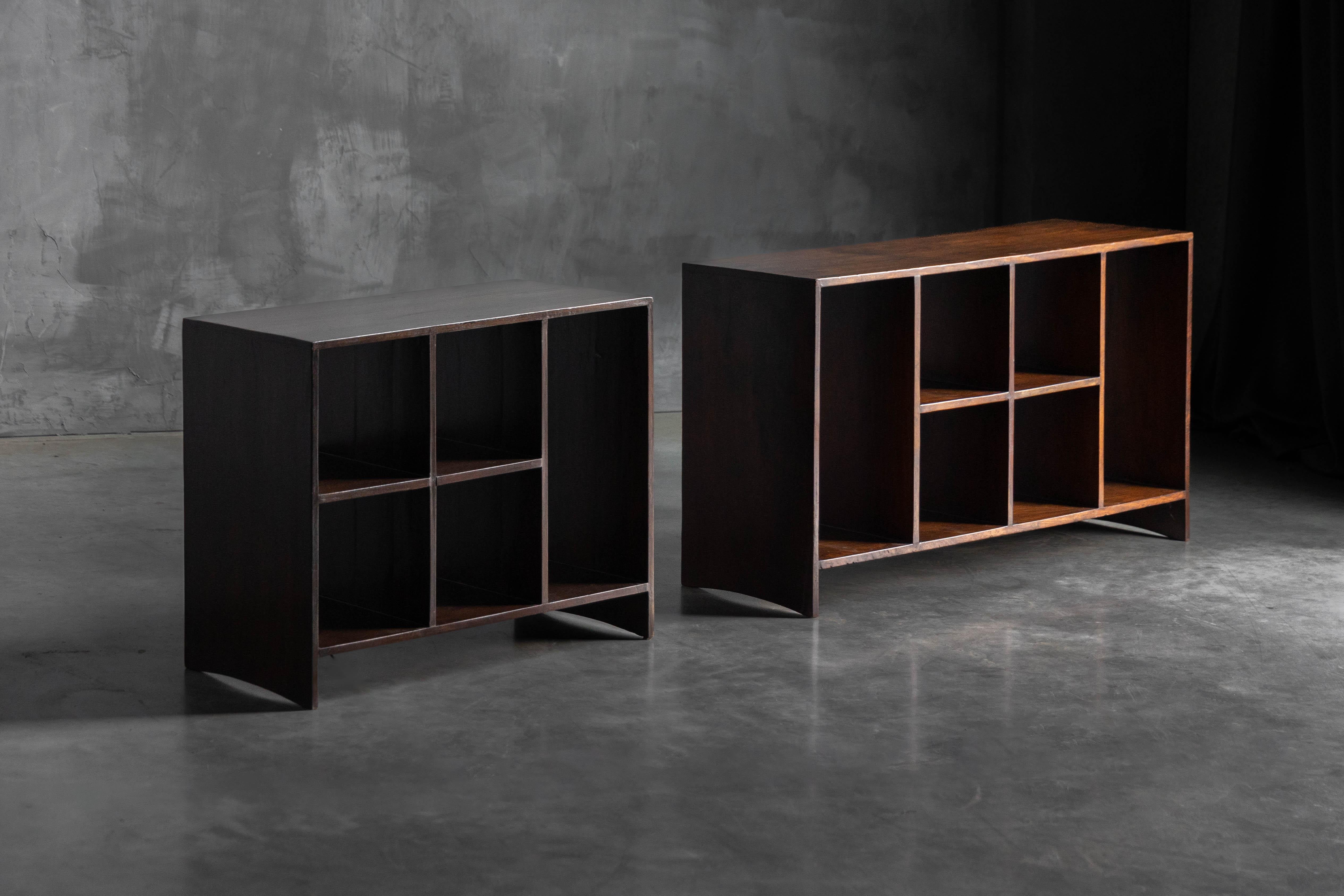 File Rack PJ-050205 by Pierre Jeanneret, India, 1950s For Sale 10