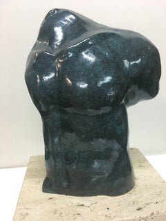 Fili Plaza " MAN CHEST" 2012 original resin sculpture