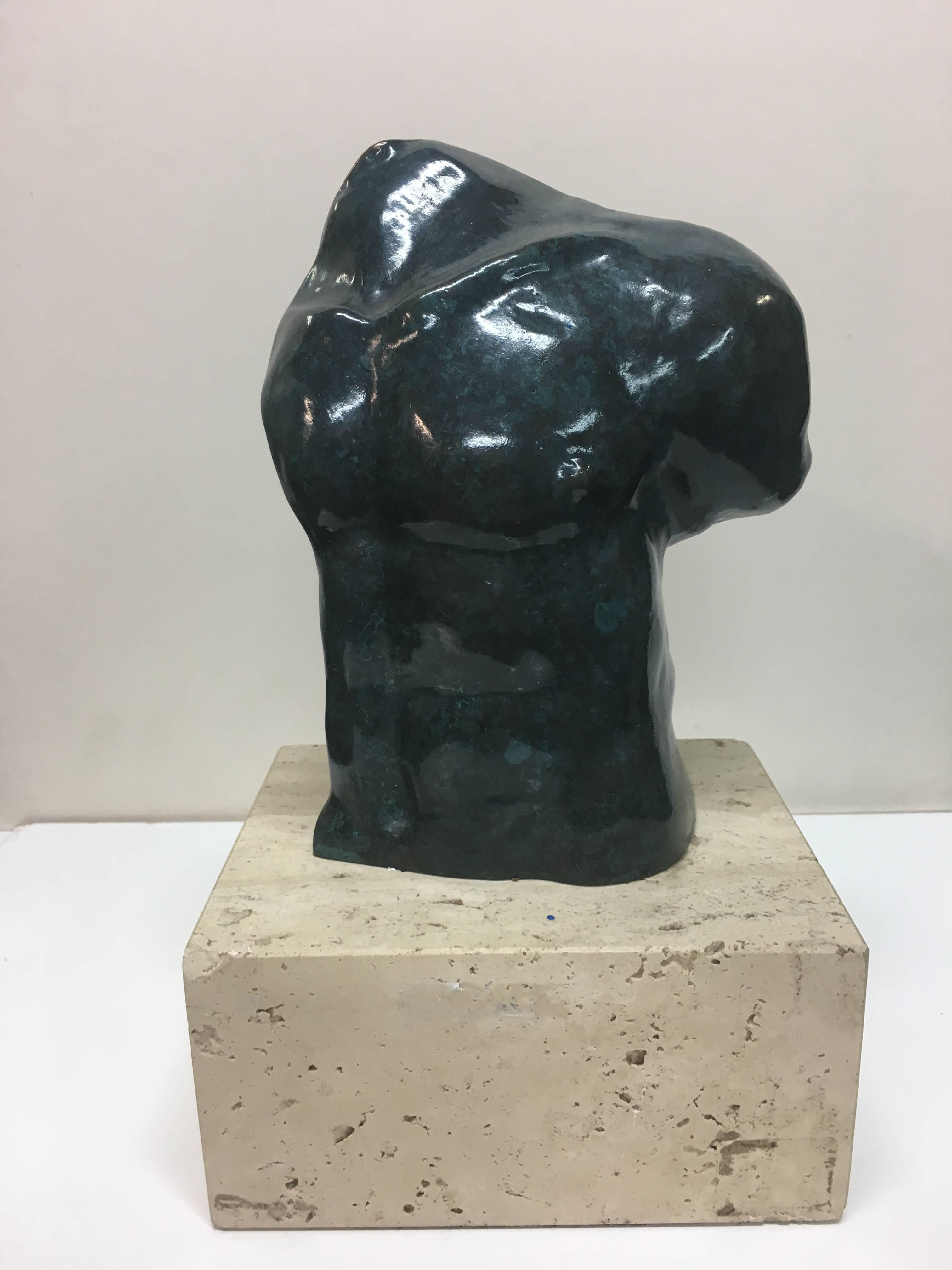 Fili Plaza  " PECHO DE HOMBRE" 2012 escultura original de resina