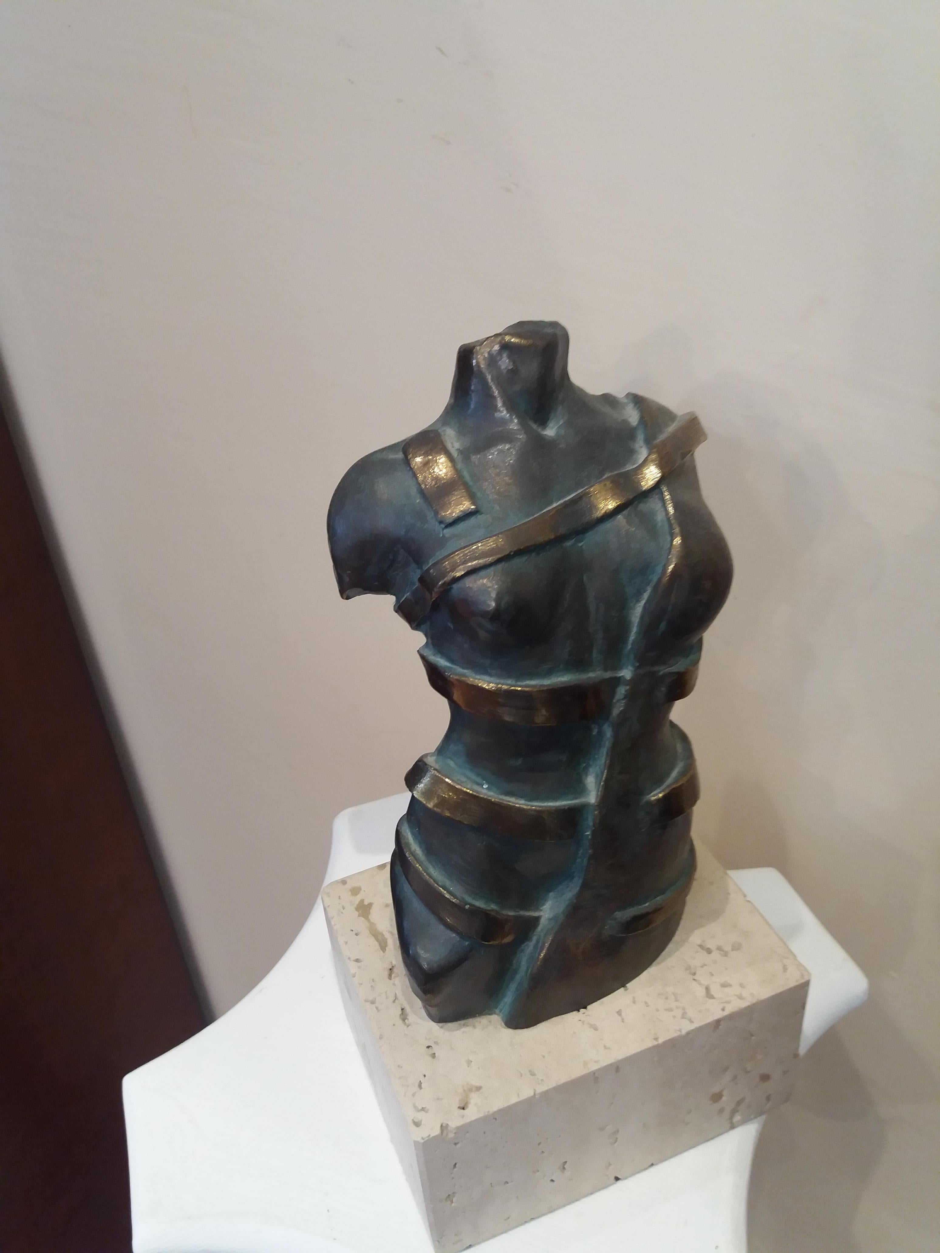 Torso. Original resin esculpture

Fili Plaza reflects in his work the emotional world of Mediterranean culture, with its sensuality and luminosity.

The nature of this universe offers you the basis to find the shapes and textures that best reflect