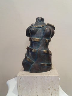 Scultura originale in resina raffigurante un busto, contemporanea, senza cornice, 2000-2009