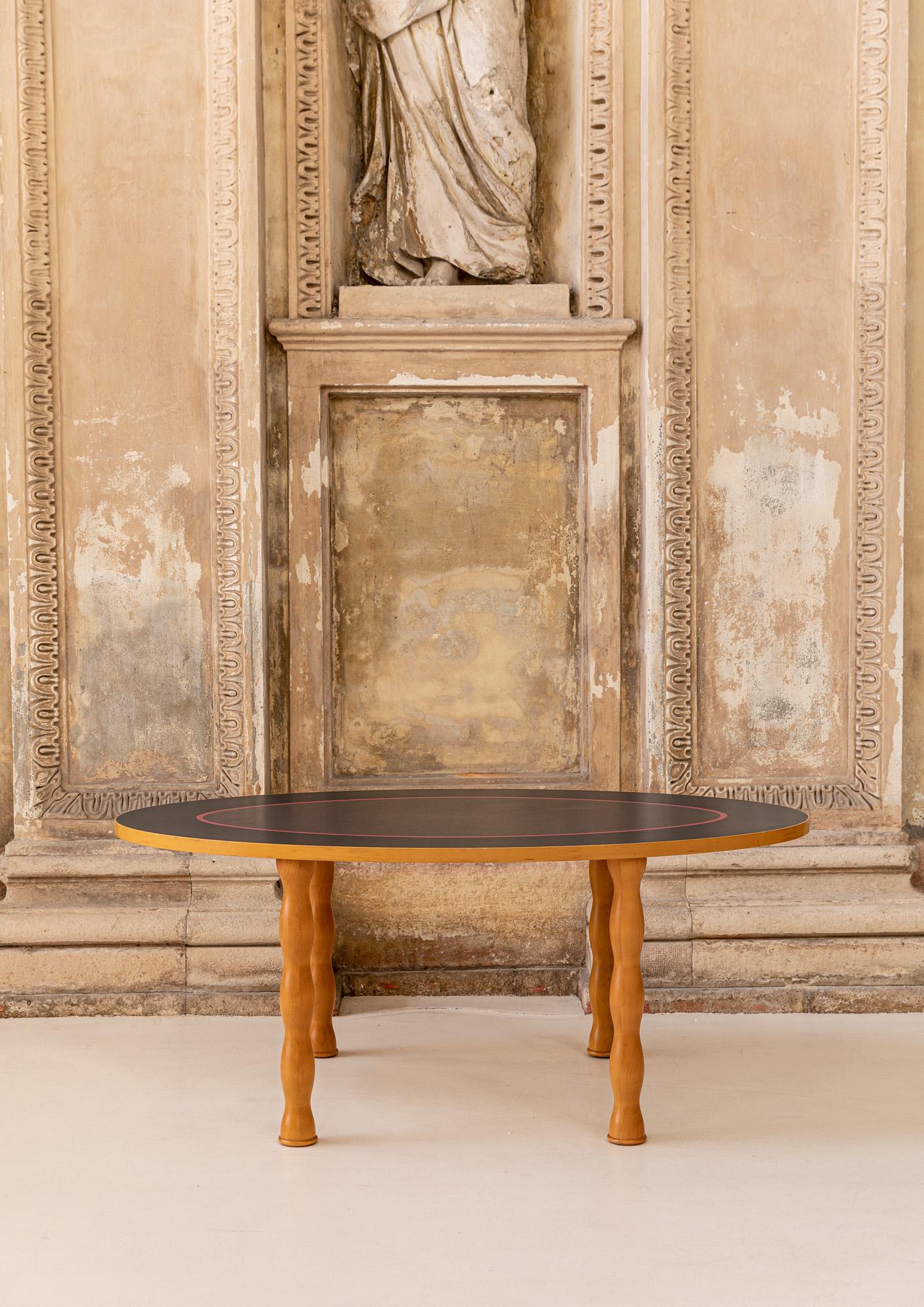 Mid-Century Modern Table de salle à manger Filicudi d'Ettore Sottsass pour Zanotta, Italie, 1990 en vente
