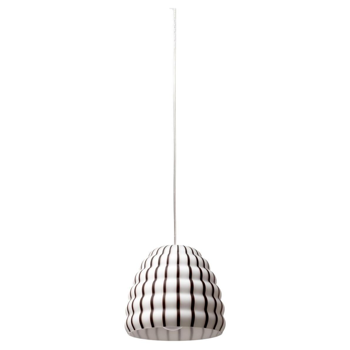 Lampe à suspension Filigrana S1 Beehive 160 en rotin noir par Established &amp;amp;amp; Sons