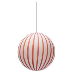 Filigrana Light S5 Globe Ø500 Red Canes Pendant Light by Established & Sons