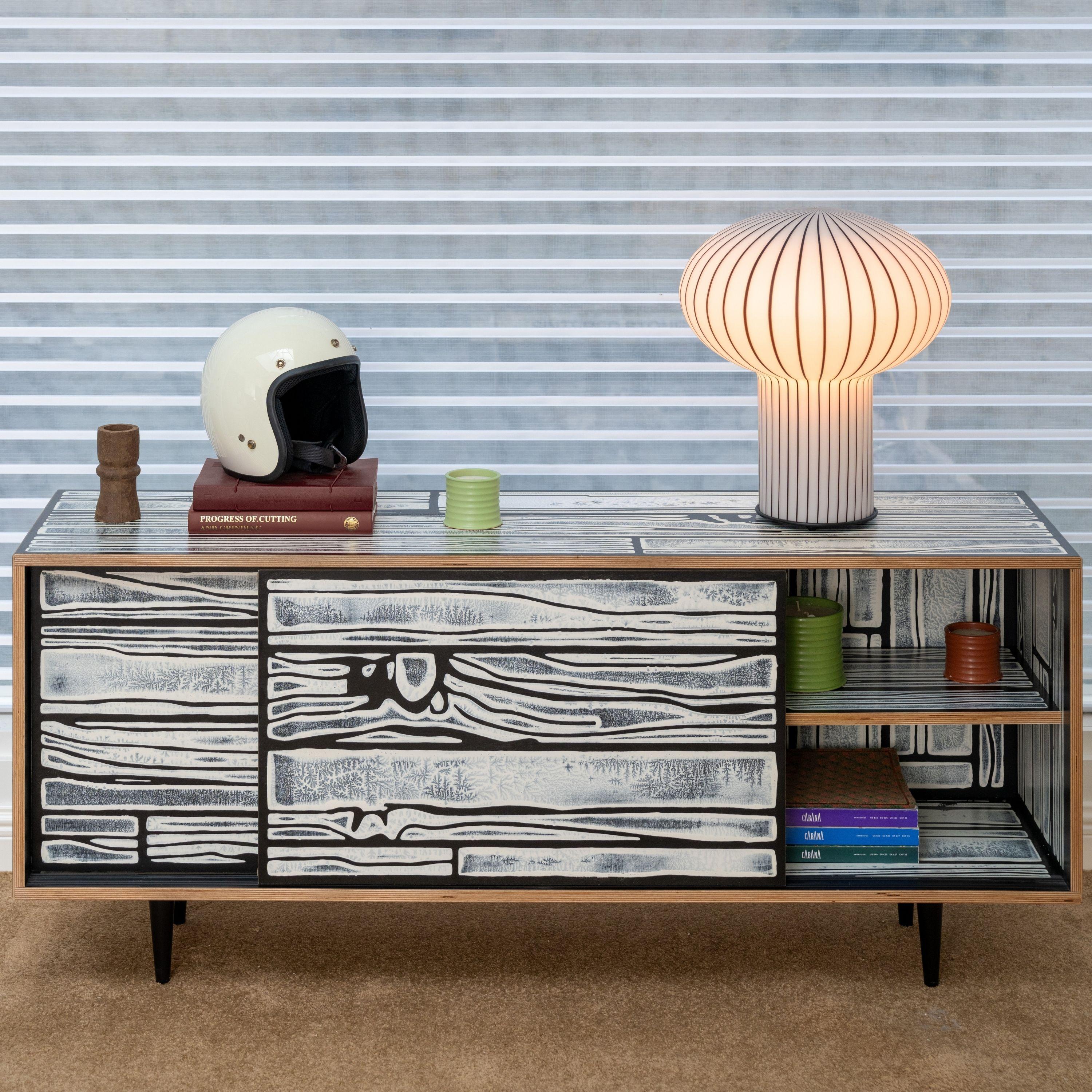 Lampe de table 'Filigrana' en rouge et verre opale pour Established & Sons en vente 10