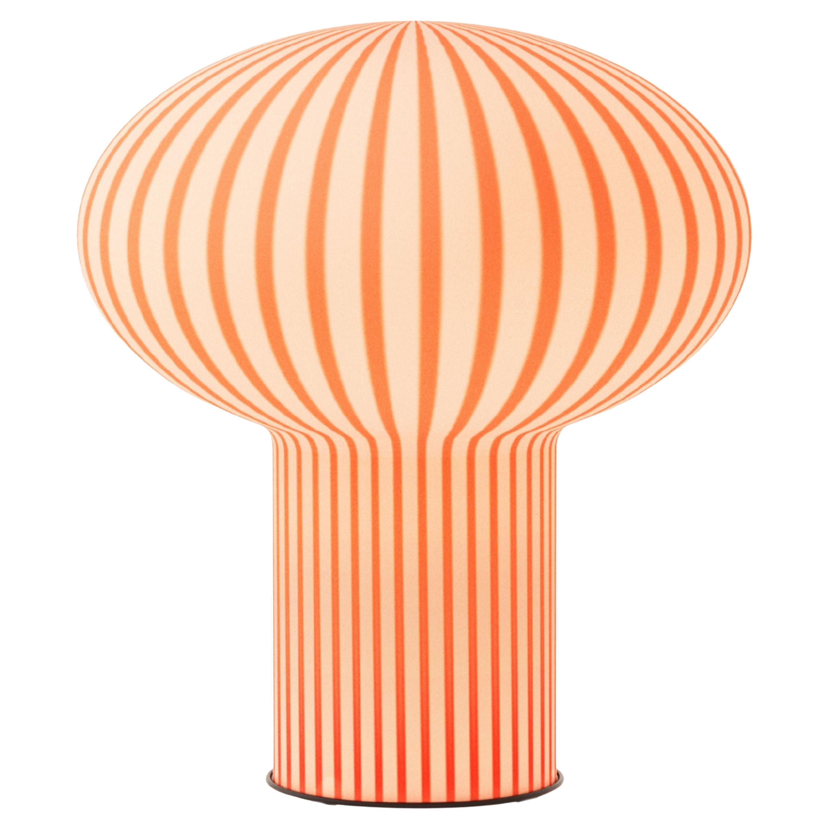 Lampe de table 'Filigrana' en rouge et verre opale pour Established & Sons en vente