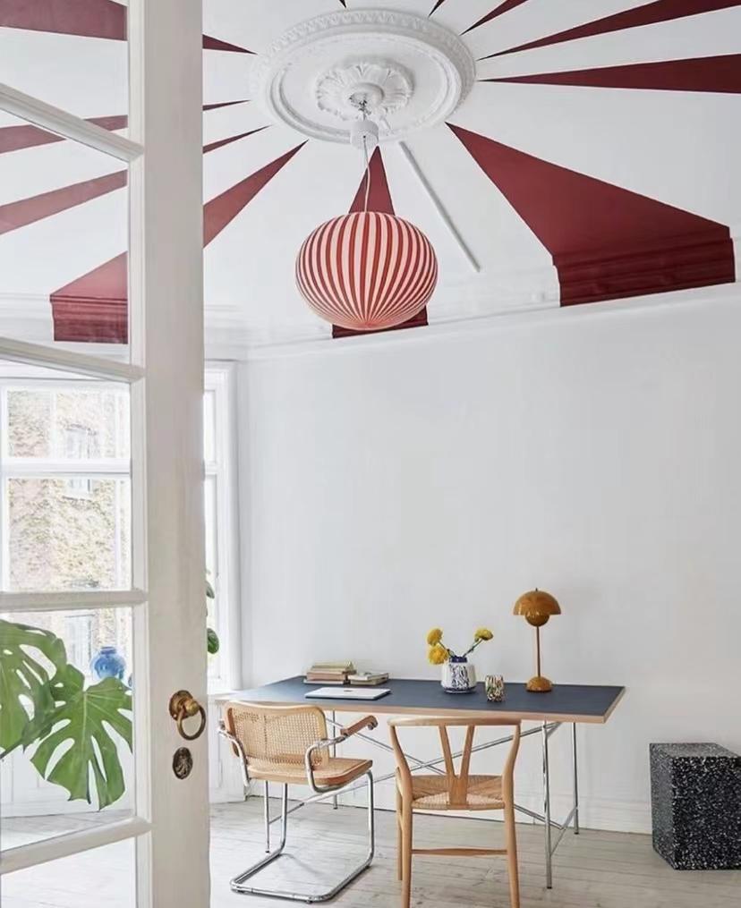 Filigrana S3 Ellipse 370 Blue Canes Pendant Established & Sons en vente 1