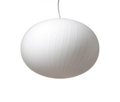 Filigrana S4 Ellipse Ø450 White Canes Pendant Light by Established & Sons