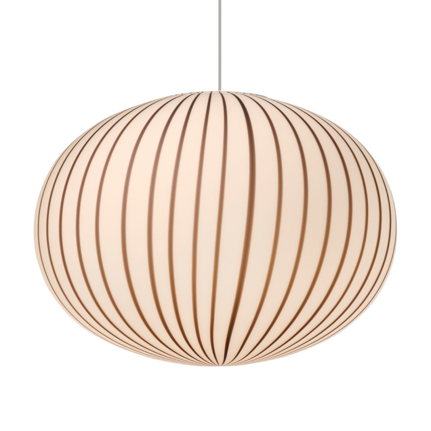 Contemporary 'Filigrana' S4 Ellipse Lamp in Blue and Opal Blown Glass for Established & Sons For Sale