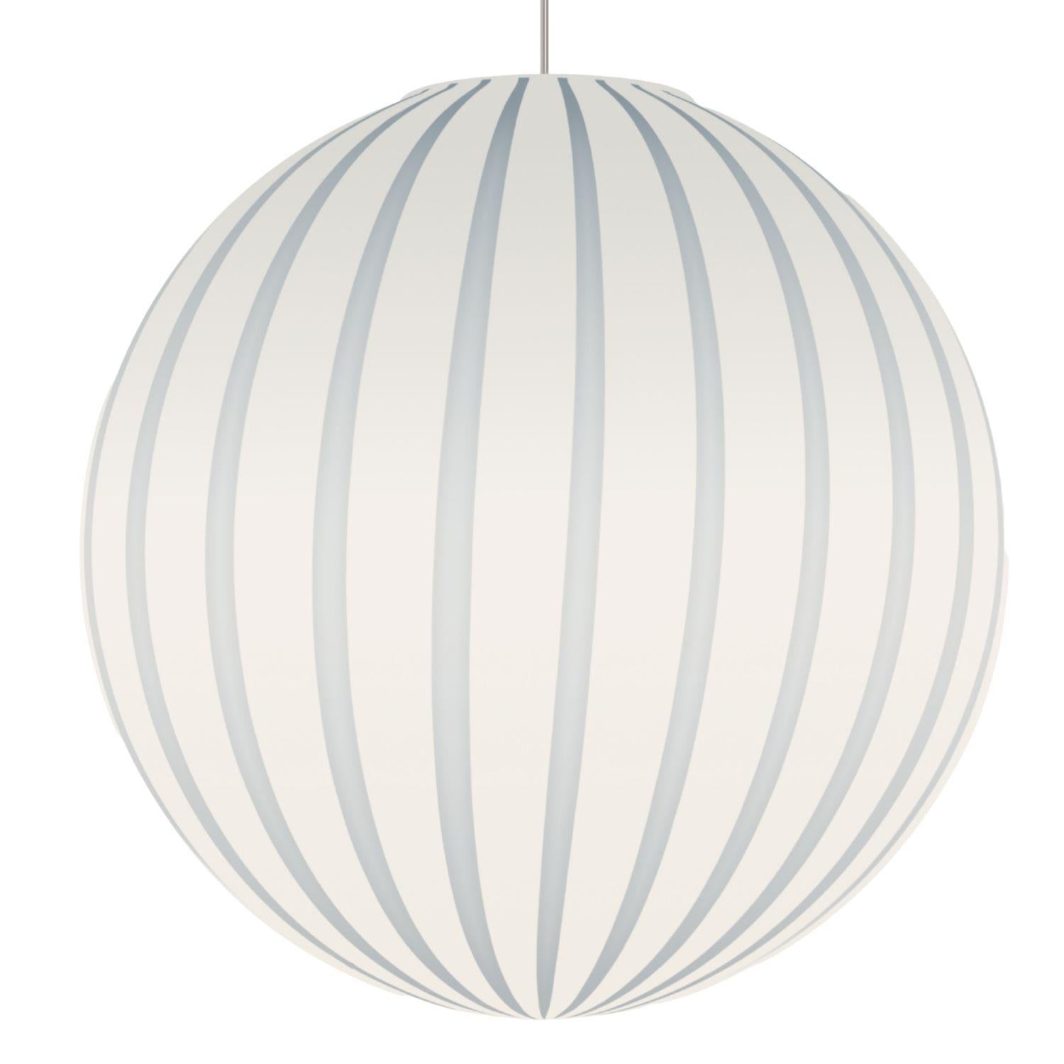 S5-Kugellampe 'Filigrana' aus schwarzem und mundgeblasenem Opalglas für Established & Sons (Geblasenes Glas) im Angebot
