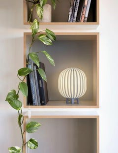 Filigrana T2 Cylinder Blue Canes Dimmable Light by Established & Sons