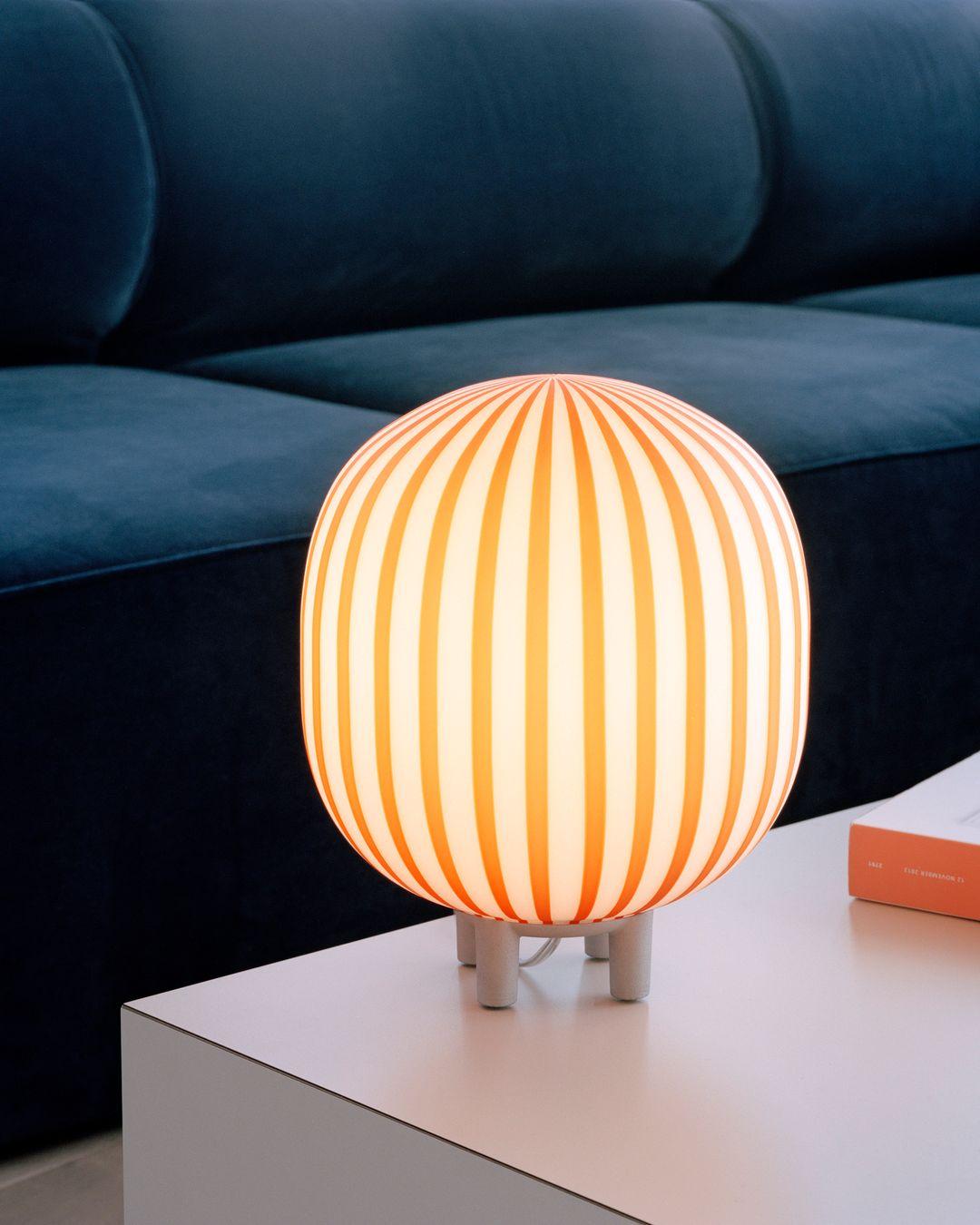 Filigrana T2 Cylinder Blue Canes Dimmable Light by Established & Sons en vente 1