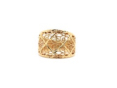 Filigree Ring 18 Karat Yellow Gold