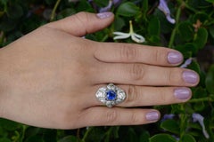 Belle Epoque Filigree Sapphire Ring