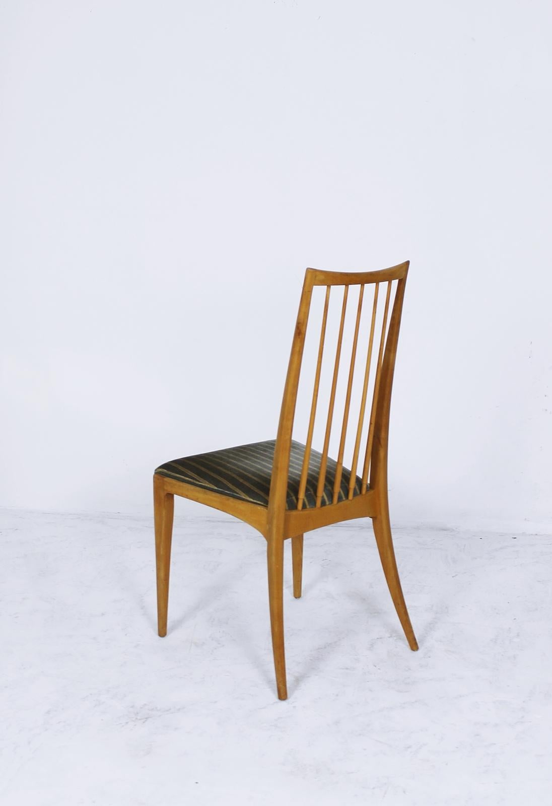 20th Century Filigree Chairs by Ernst Martin Dettinger for Lübke, Germany, 1960s For Sale