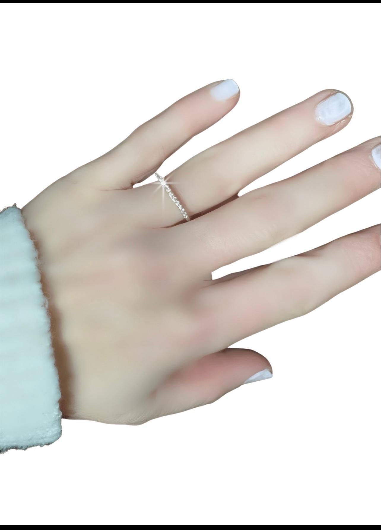diamond embedded in finger