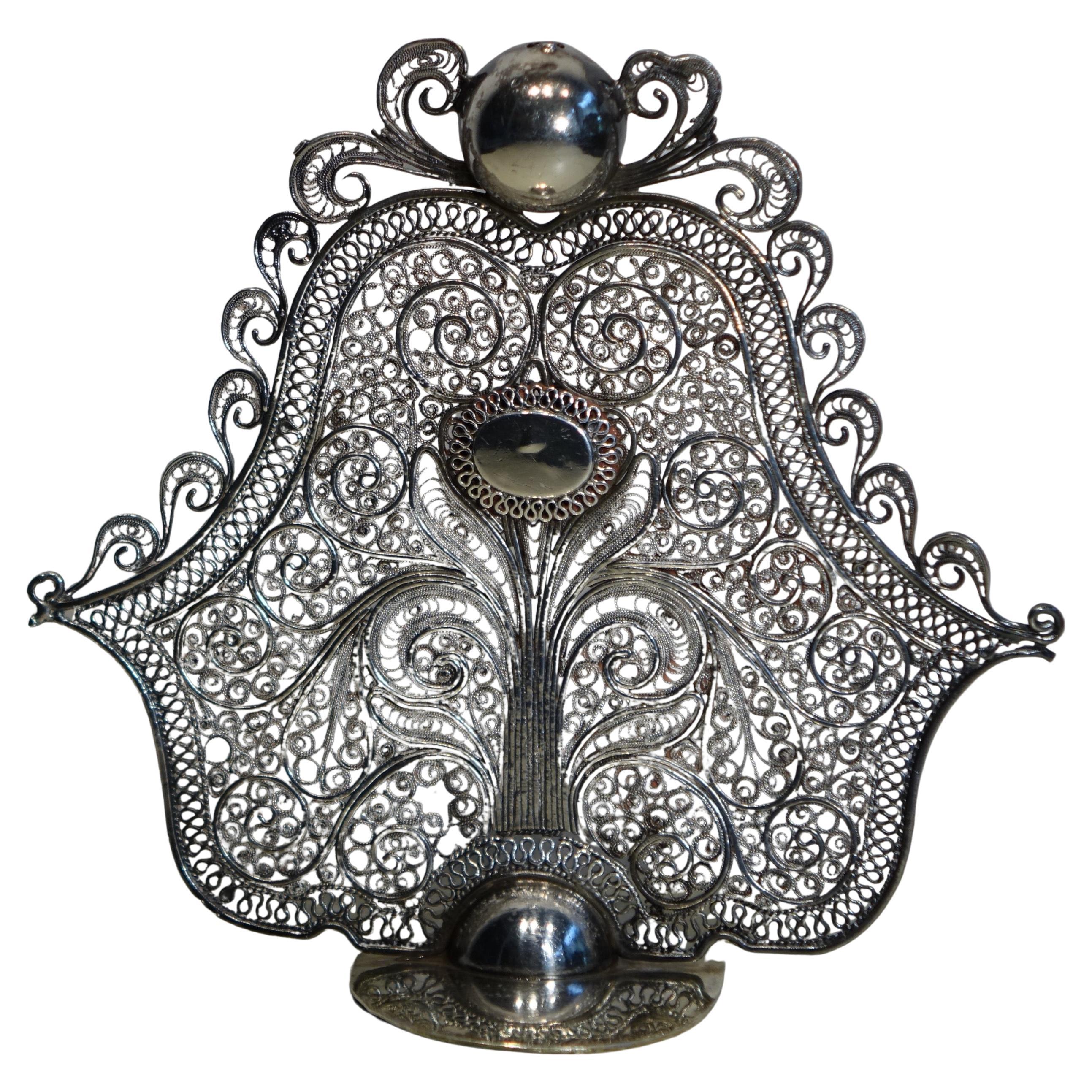 Filigree Garment Element, Egypt Or Ottoman Empire, 19th C. For Sale