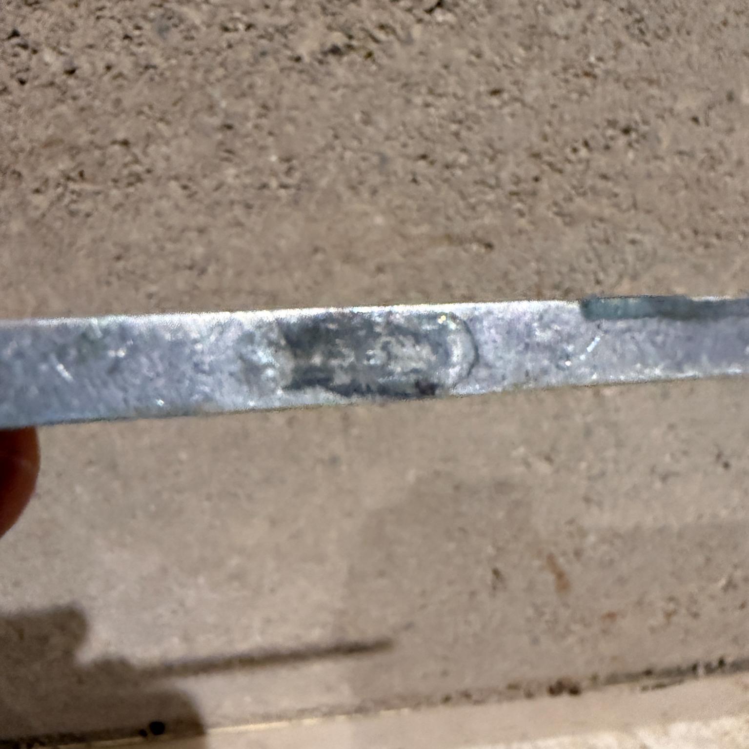 Late 20th Century Filigree Hair Pin Bobby Pin Silver plated Letter Opener For Sale