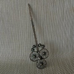 Spilla per capelli in filigrana Bobby Pin Placcato argento Tagliacarte