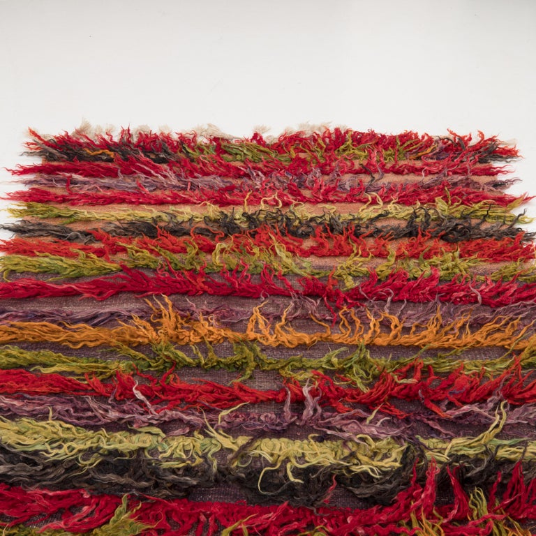 Filikli Angora Rug from Central Anatolia, Turkey Mid 20th C. For Sale ...
