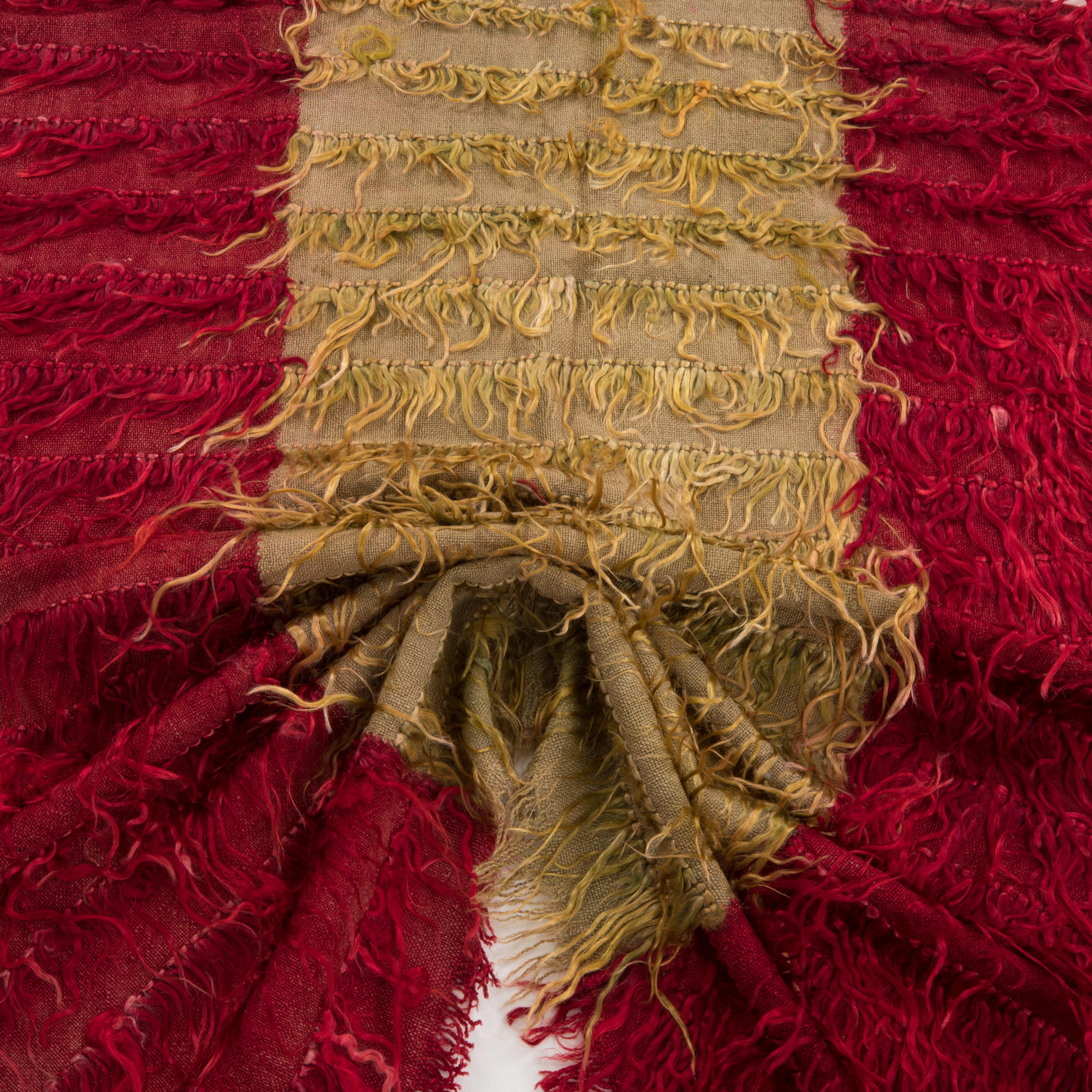Filikli Angora Rug from Central Anatolia, Turkey Mid 20th C. For Sale 1