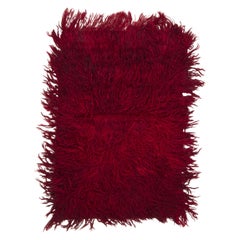 Filikli Angora Rug from Central Anatolia, Turkey, Mid-20th C