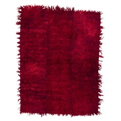 Used Filikli Angora Rug from Central Anatolia, Turkey Mid 20th C.