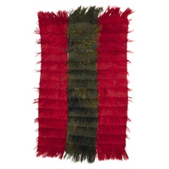 Filikli Angora Rug from Central Anatolia, Turkey, Mid-20th C