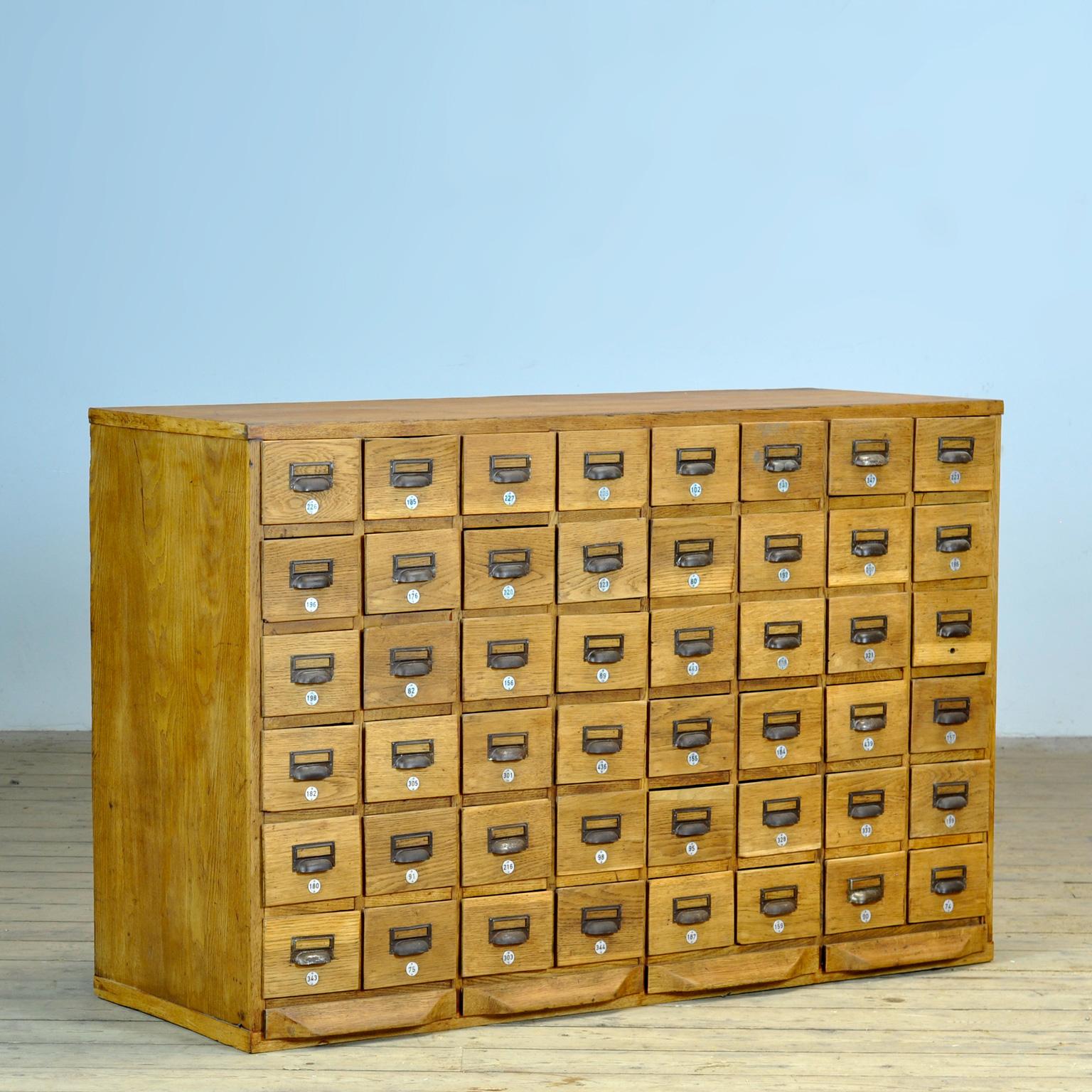 Industrial filing cabinet, 1930s For Sale