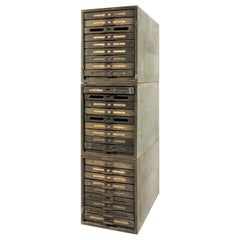 Retro Filing Cabinet from Kardex, 1960s, Set of 3
