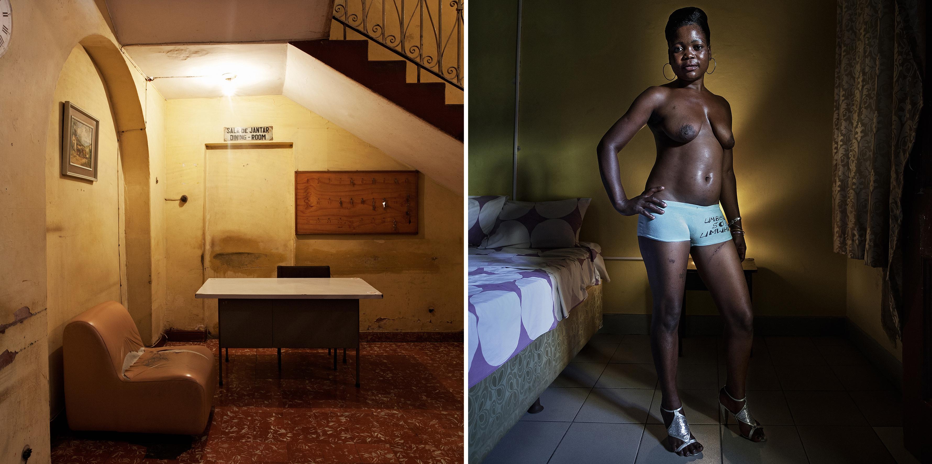 Filipe Branquinho Portrait Photograph - Showtime diptych II