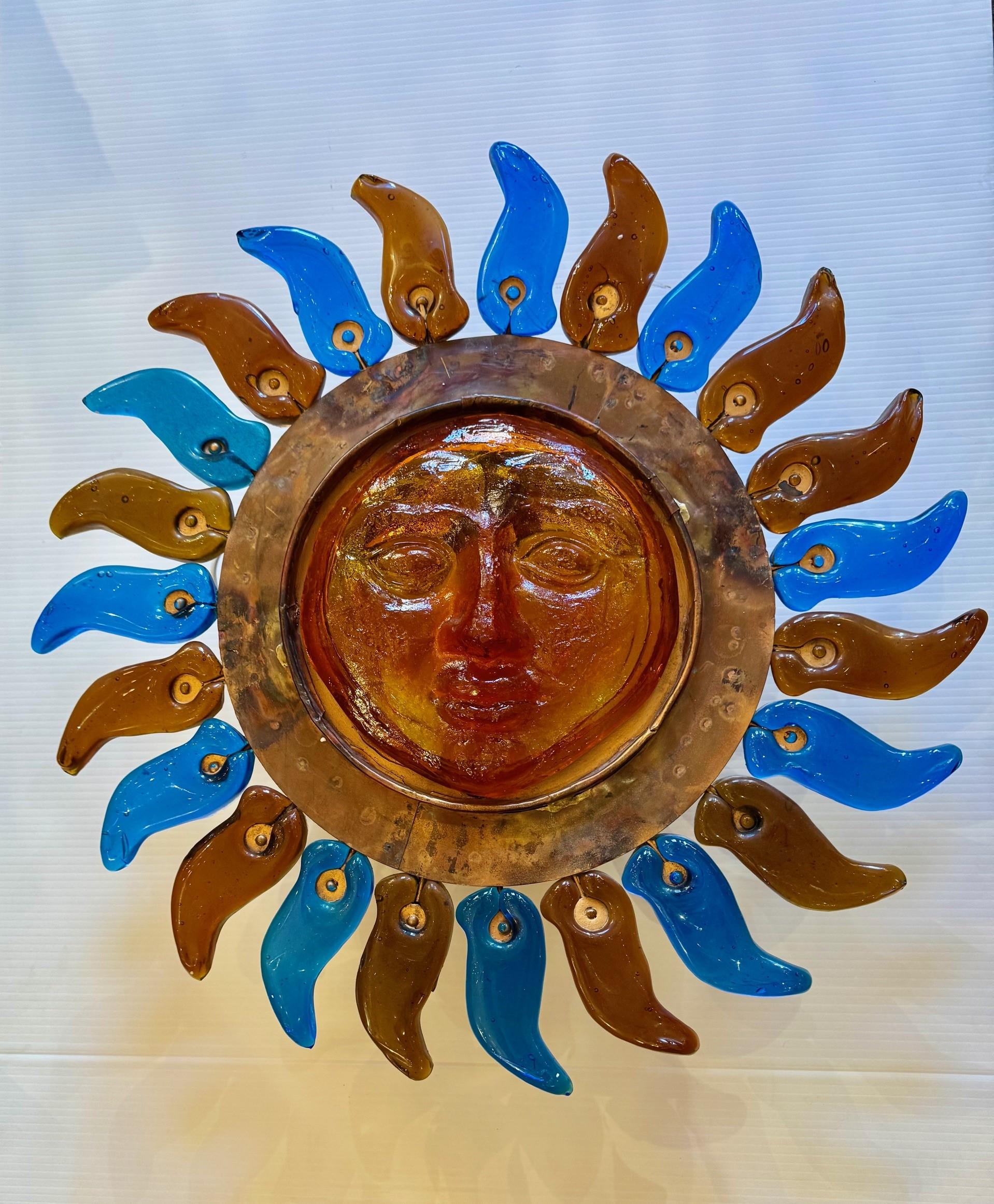 Aplique de Pared Filipe Delfinger Sunburst Hecho a mano en venta