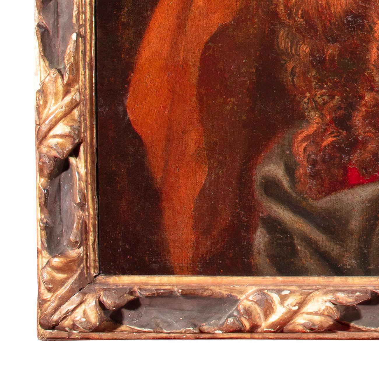 17th Century by Filippo Abbiati Solomon sacrificing to idols Oil on Canvas For Sale 4