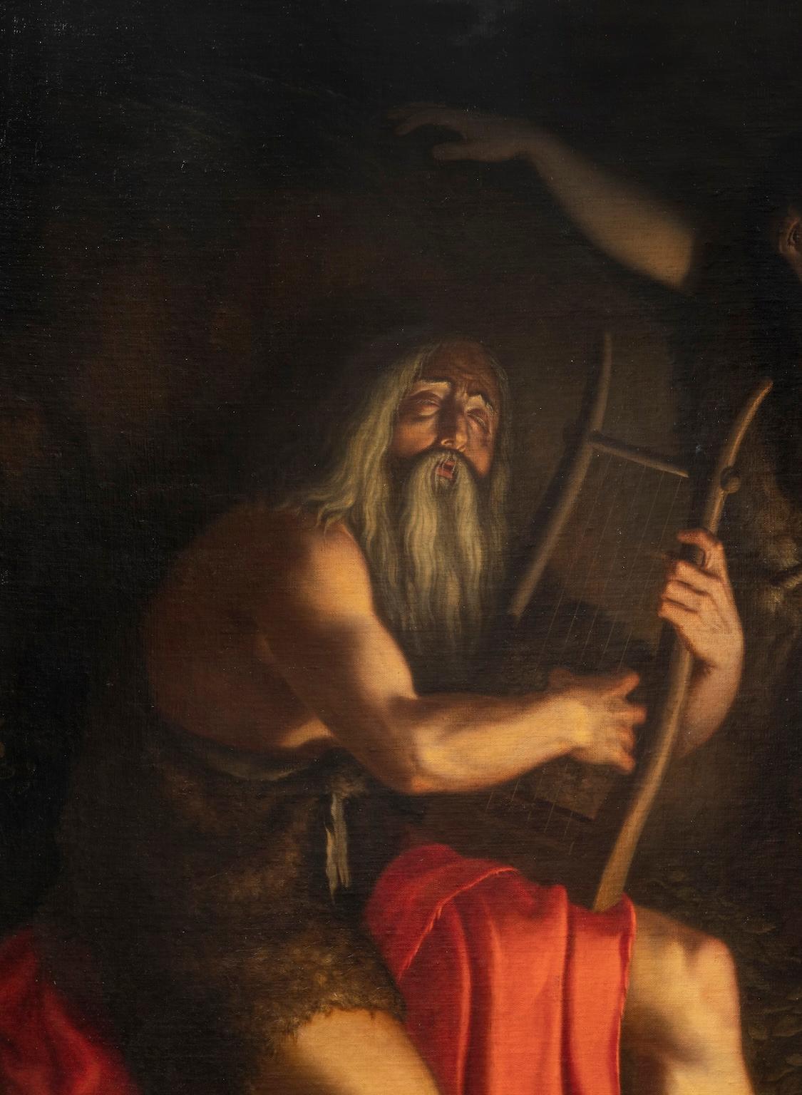Dipinto figurativo mitologico del Romanticismo italiano del XIX secolo - Painting Romantico di Filippo Bellati
