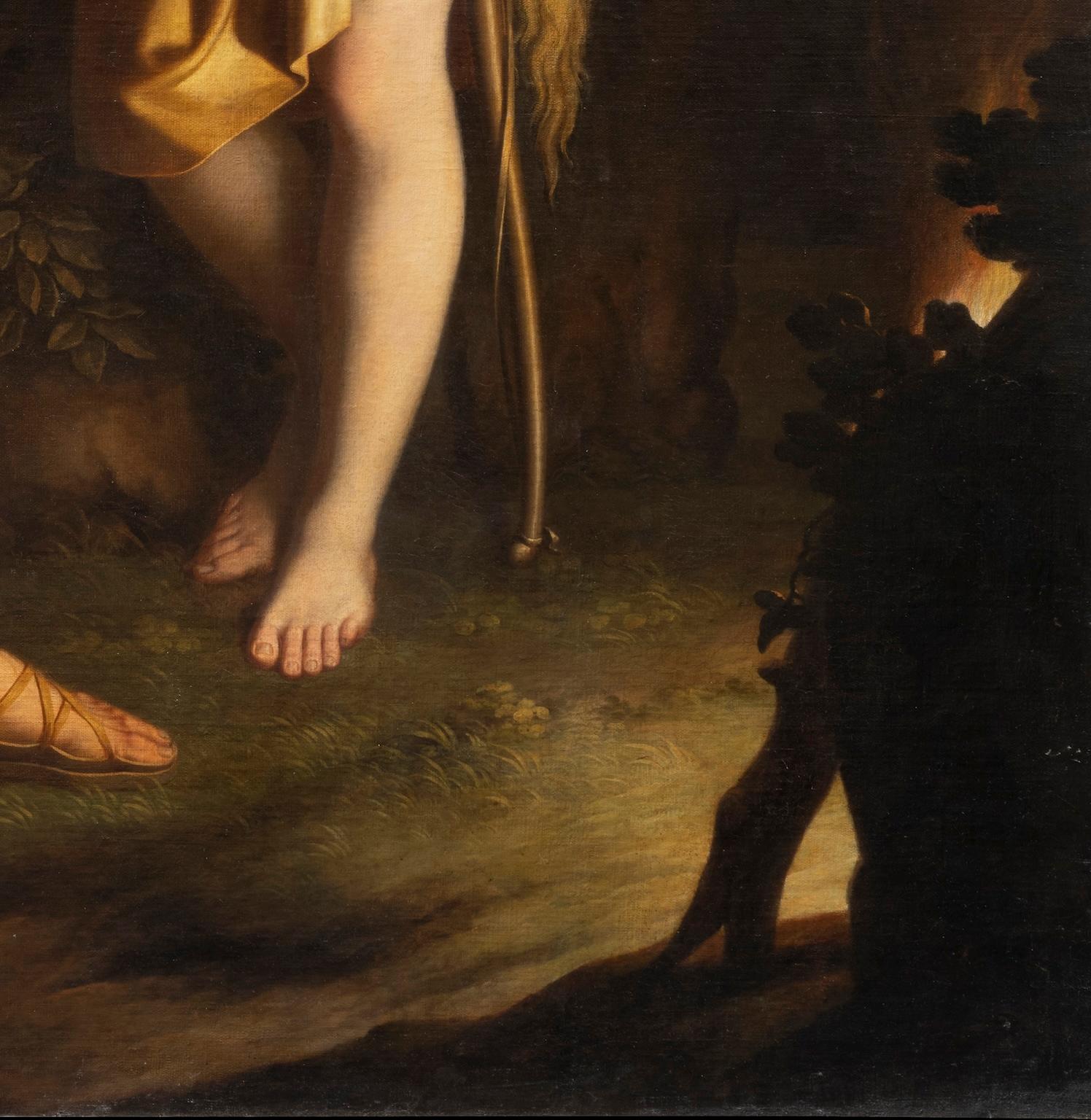 Il dipinto raffigura 