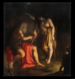 Peinture figurative mythologique du romantisme italien du XIXe siècle