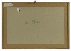 Luna de día -  Litografía de Filippo De Pisis -  1945