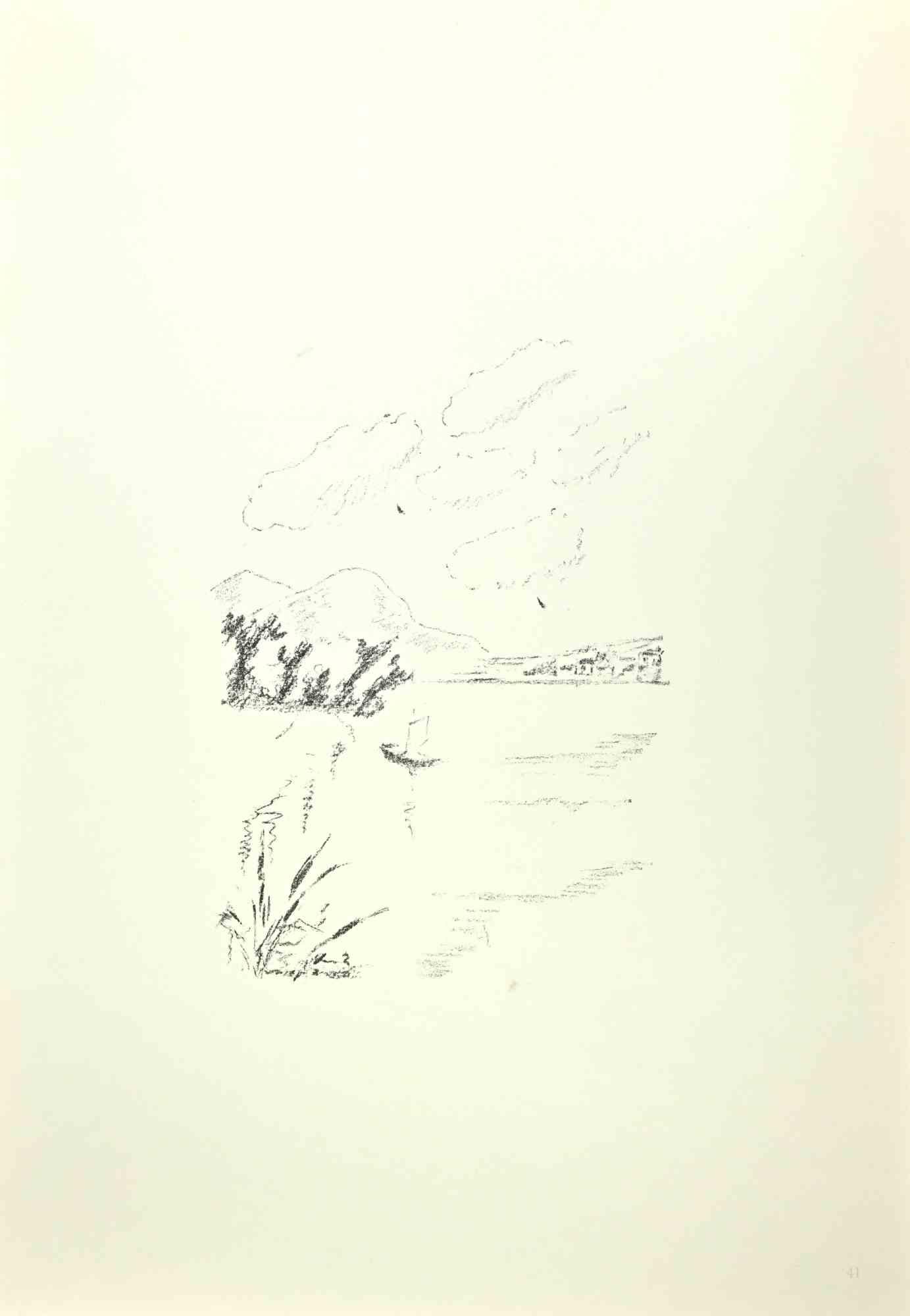 Sirmione es una obra de arte realizada por Filippo De Pisis (1896, Ferrara - 1956, Milán) en 1968.

Litografía en blanco y negro.

Buen estado.

No firmado.

La imagen del interior tiene unas dimensiones de 17x24.

Publicado en el volumen "De Pisis