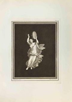 Joueur - Gravure de Filippo Morghen - 18ème siècle