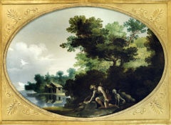 Narciso in un paesaggio di Wood