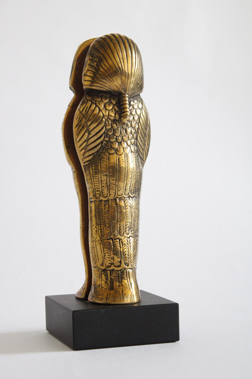 Italien 1990 Postmoderne abstrakte Bronzeskulptur von Filippo Panseca, Italien im Angebot 2