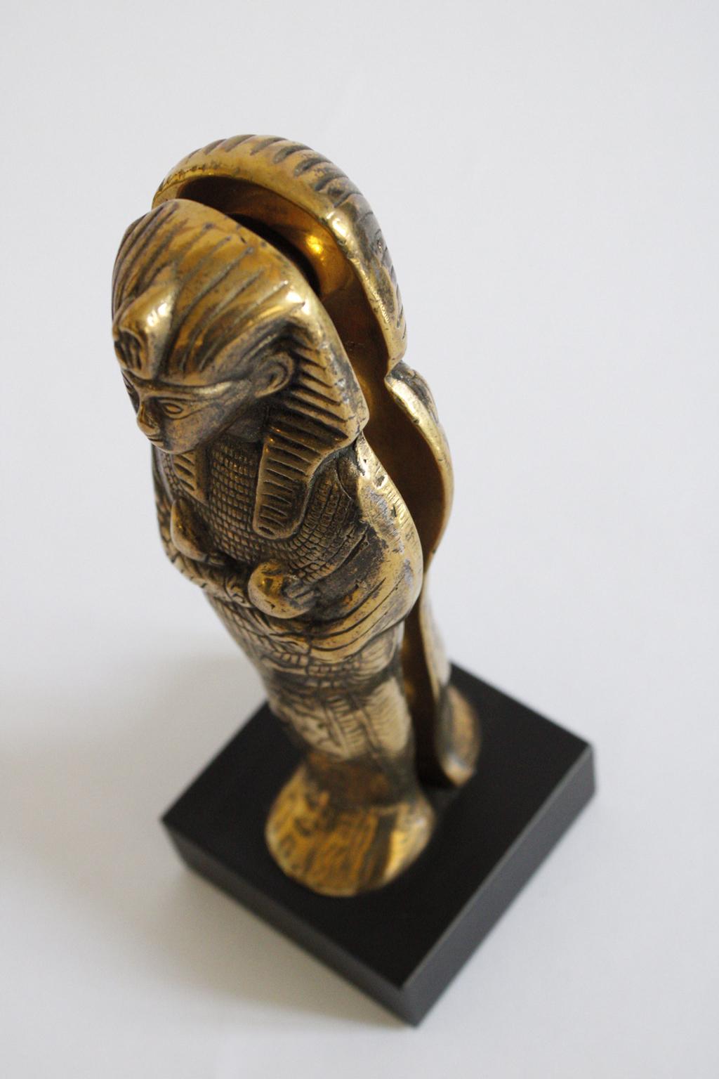Italien 1990 Postmoderne abstrakte Bronzeskulptur von Filippo Panseca, Italien im Angebot 6