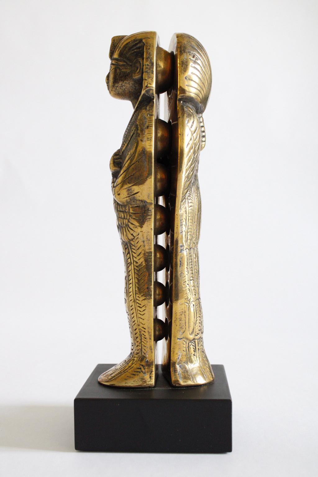 Italien 1990 Postmoderne abstrakte Bronzeskulptur von Filippo Panseca, Italien im Angebot 8