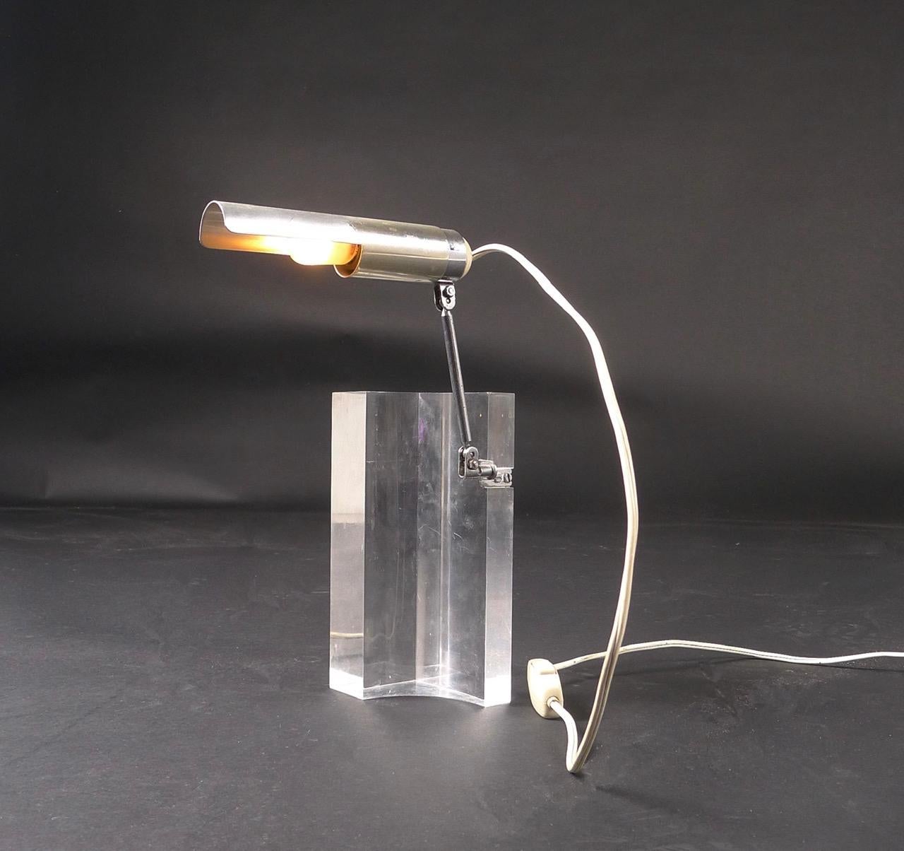 Mid-Century Modern Filippo Panseca pour Arteluce, lampe de bureau articulée, années 1960 en vente