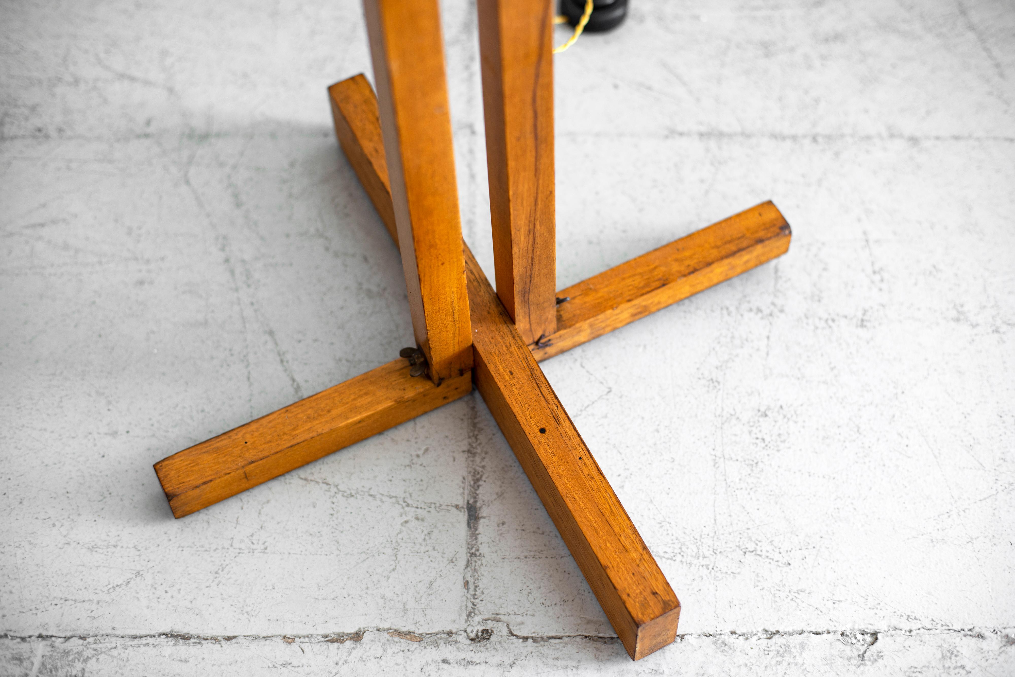 Filippo Panseca Wood Floor Lamp 2
