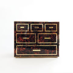 Filippo Perego Small Chest of Drawers for Jewellery, Italy, 1973