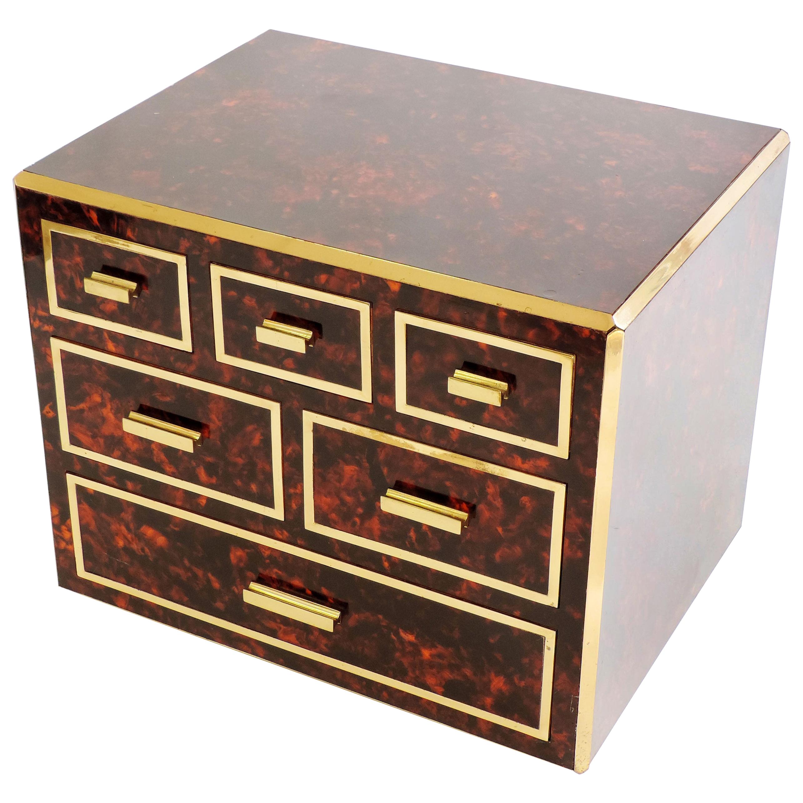 Filippo Perego Small Chest of Drawers for Jewellery, Italy, 1973 For Sale
