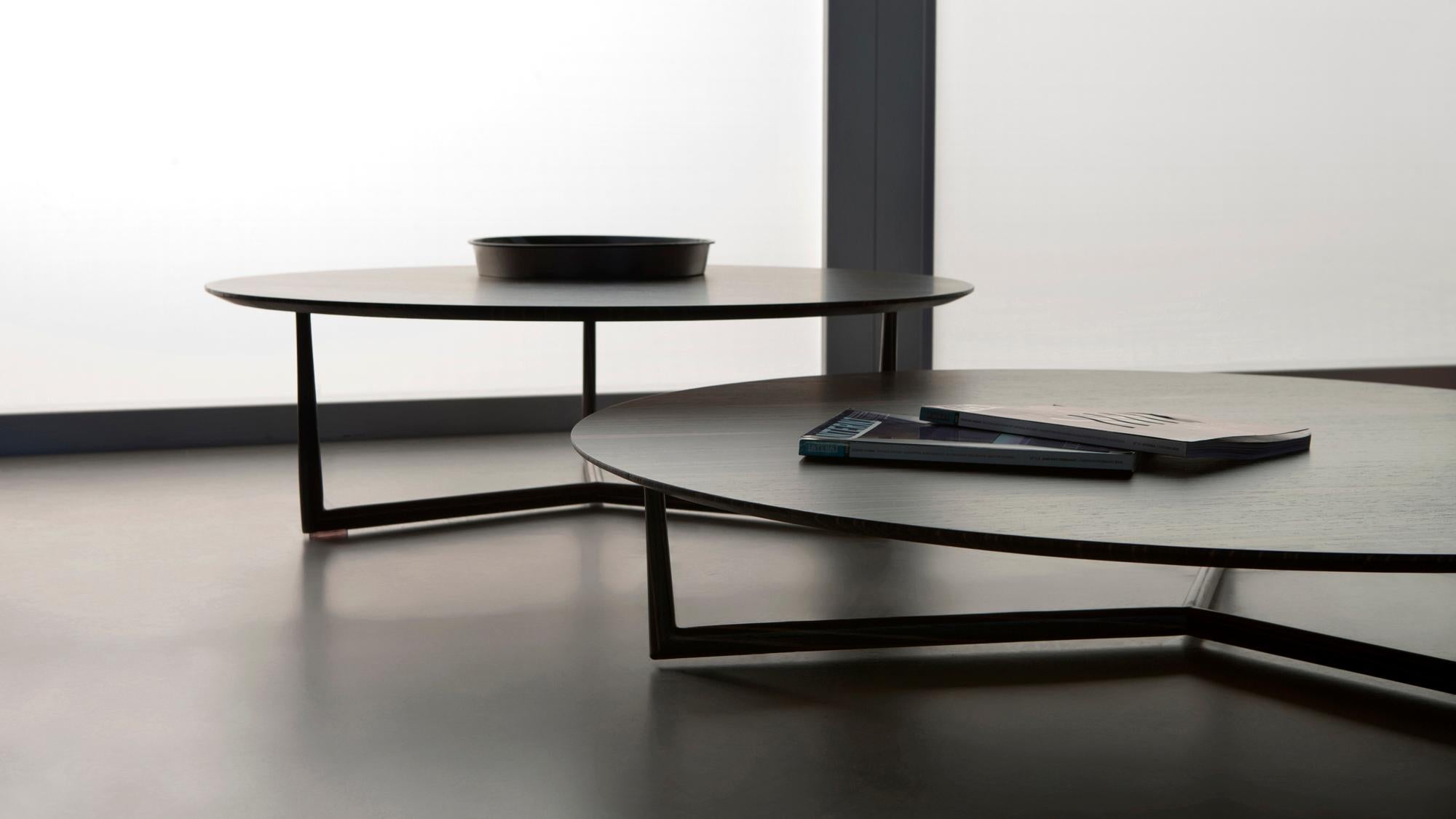 Steel Filla Side Table by Doimo Brasil For Sale